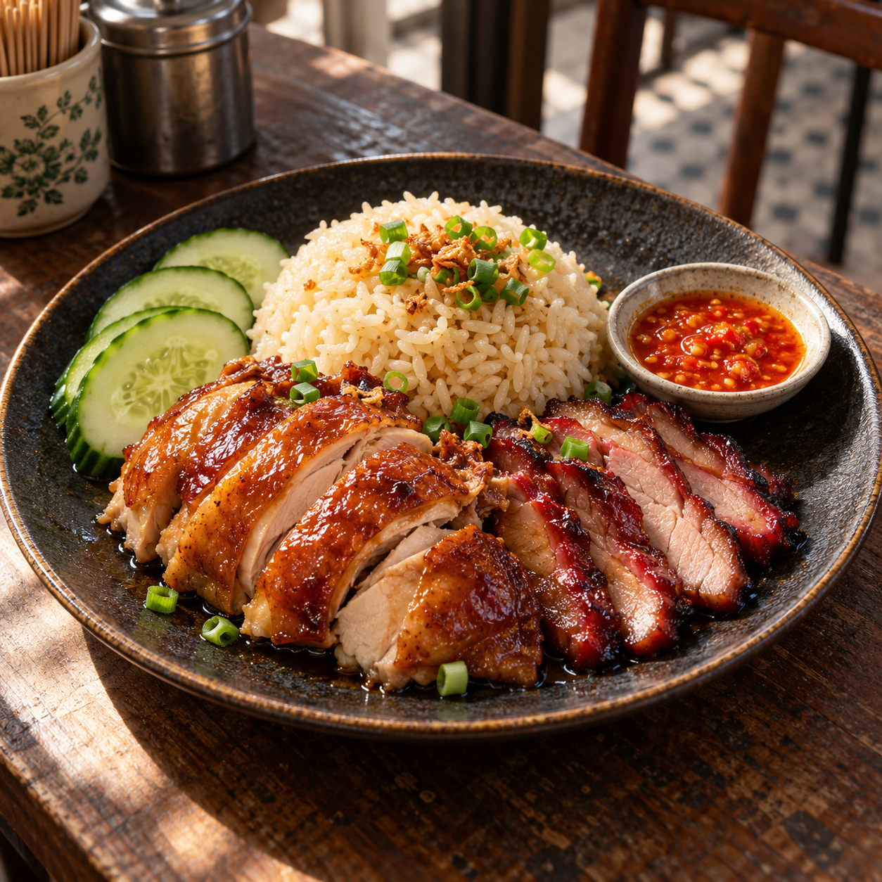 Roast rice